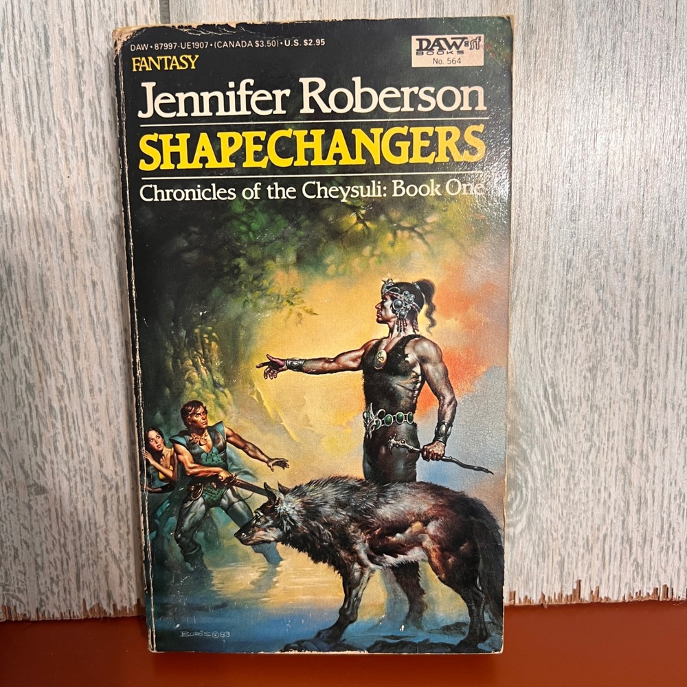 Shapechangers Jennifer Roberson Chronicles of the Cheysuli Book 1 DAW 1st Print